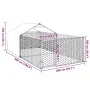 Caseta perros exterior con corral 5x2x1,5 m acero galvanizado von , Hundehütten - Ref: Foro24-3329236, Preis: 191,05 €, Rabat...