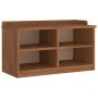 Banco de recibidor SANDNES madera maciza de pino 87x40x50 cm de , Bancos para recibidores y almacenamiento - Ref: Foro24-4010...