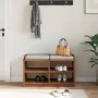 Banco de recibidor SANDNES madera maciza de pino 87x40x50 cm de , Bancos para recibidores y almacenamiento - Ref: Foro24-4010...