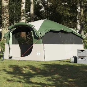Tienda de campaña familiar túnel 6 personas impermeable verde by , tents - Ref: Foro24-4009572, Price: 184,69 €, Discount: %