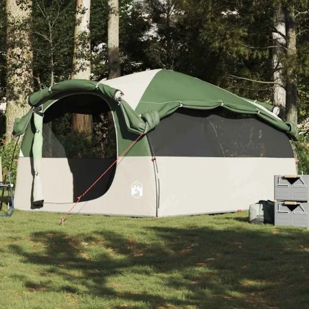 Tienda de campaña familiar túnel 6 personas impermeable verde by , tents - Ref: Foro24-4009572, Price: 185,41 €, Discount: %