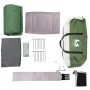 Tienda de campaña familiar túnel 6 personas impermeable verde by , tents - Ref: Foro24-4009572, Price: 185,41 €, Discount: %