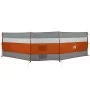 Cortaviento de camping impermeable gris naranja 508x130 cm by , Windbreaks - Ref: Foro24-4009662, Price: 35,43 €, Discount: %
