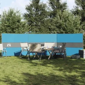 Cortaviento de camping impermeable azul 490x123 cm by , Windbreaks - Ref: Foro24-4009655, Price: 33,67 €, Discount: %