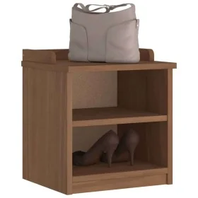 Banco de recibidor SANDNES madera maciza de pino 45x40x50 cm by , Benches for halls and storage - Ref: Foro24-4010443, Price:...