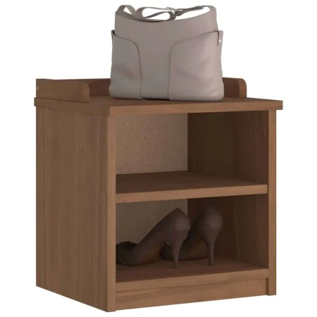 Banco de recibidor SANDNES madera maciza de pino 45x40x50 cm by , Benches for halls and storage - Ref: Foro24-4010443, Price:...