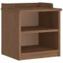 Banco de recibidor SANDNES madera maciza de pino 45x40x50 cm by , Benches for halls and storage - Ref: Foro24-4010443, Price:...