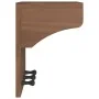Perchero de pared SANDNES madera maciza pino 43x30x42cm de , Percheros para sombreros y abrigos - Ref: Foro24-4010455, Precio...