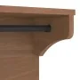 Perchero de pared SANDNES madera maciza pino 43x30x42cm de , Percheros para sombreros y abrigos - Ref: Foro24-4010455, Precio...
