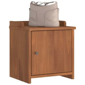Banco de recibidor SANDNES madera maciza de pino 45x40x50 cm by , Benches for halls and storage - Ref: Foro24-4010448, Price:...