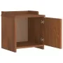 Banco de recibidor SANDNES madera maciza de pino 45x40x50 cm de , Bancos para recibidores y almacenamiento - Ref: Foro24-4010...