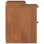 Banco de recibidor SANDNES madera maciza de pino 45x40x50 cm de , Bancos para recibidores y almacenamiento - Ref: Foro24-4010...