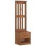 Perchero de entrada SANDENS 45x40x159,5cm madera maciza de pino de , Bancos para recibidores y almacenamiento - Ref: Foro24-4...