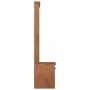 Perchero de entrada SANDENS 45x40x159,5cm madera maciza de pino de , Bancos para recibidores y almacenamiento - Ref: Foro24-4...