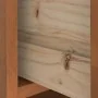 Perchero de entrada SANDENS 45x40x159,5cm madera maciza de pino de , Bancos para recibidores y almacenamiento - Ref: Foro24-4...