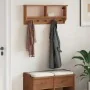 Perchero de pared SANDNES madera maciza de pino 87x12x35 cm by , Hat and coat racks - Ref: Foro24-4010469, Price: 38,94 €, Di...