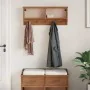 Perchero de pared SANDNES madera maciza de pino 87x12x35 cm by , Hat and coat racks - Ref: Foro24-4010469, Price: 38,94 €, Di...