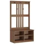 Perchero de entrada SANDENS madera maciza de pino 87x40x159,5cm von , Bänke für Hallen und Lager - Ref: Foro24-4010488, Preis...