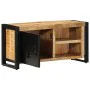 Mueble de TV madera maciza de mango rugosa 80x30x40 cm von , TV-Möbel - Ref: Foro24-4013587, Preis: 201,65 €, Rabatt: %