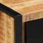 Mueble de TV madera maciza de mango rugosa 80x30x40 cm von , TV-Möbel - Ref: Foro24-4013587, Preis: 201,65 €, Rabatt: %