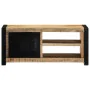 Mueble para la TV 80x30x35 madera maciza mango rugosa by , TV Furniture - Ref: Foro24-4013591, Price: 150,28 €, Discount: %
