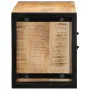 Mueble para la TV 80x30x35 madera maciza mango rugosa by , TV Furniture - Ref: Foro24-4013591, Price: 150,28 €, Discount: %