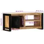 Mueble para la TV 80x30x35 madera maciza mango rugosa by , TV Furniture - Ref: Foro24-4013591, Price: 150,28 €, Discount: %
