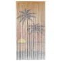 Cortina para puerta insectos estampado palmeras 100x200cm bambú by , Mosquito nets for windows - Ref: Foro24-4017445, Price: ...
