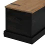 Baúl de almacenamiento HALDEN negro 91x48x47 cm madera maciza by , Storage trunks - Ref: Foro24-4018404, Price: 160,82 €, Dis...