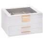 Caja para joyas de 3 niveles blanca 23x20,5x14 cm von , Schmuckständer - Ref: Foro24-4103557, Preis: 36,11 €, Rabatt: %
