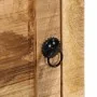 Mesita de noche de madera maciza de mango rugosa 40x32x46 cm by , Nightstands - Ref: Foro24-4104507, Price: 111,10 €, Discoun...