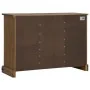 Aparador HALDEN 2 puertas correderas 112x40x80 cm de , Aparadores - Ref: Foro24-4018425, Precio: 333,33 €, Descuento: %