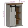 Armario colgante HALDEN con puerta corredera 49x22,5x70 cm pino by , Kitchen cabinets - Ref: Foro24-4018438, Price: 88,81 €, ...
