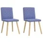 Sillas de comedor 2 uds tela azul jeans by , dining chairs - Ref: Foro24-4101131, Price: 103,64 €, Discount: %