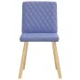 Sillas de comedor 2 uds tela azul jeans by , dining chairs - Ref: Foro24-4101131, Price: 103,64 €, Discount: %