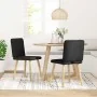 Sillas de comedor 2 unidades tela negro von , Essstühle - Ref: Foro24-4101146, Preis: 103,24 €, Rabatt: %