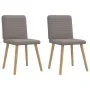 Sillas de comedor 2 unidades tela gris taupé von , Essstühle - Ref: Foro24-4101150, Preis: 103,24 €, Rabatt: %