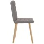 Sillas de comedor 2 unidades tela gris taupé de , Sillas de comedor - Ref: Foro24-4101097, Precio: 105,11 €, Descuento: %