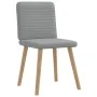 Sillas de comedor giratorias 2 unidades tela gris claro de , Sillas de comedor - Ref: Foro24-4101144, Precio: 103,24 €, Descu...