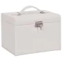 Joyero de 4 niveles con espejo y cerradura 22,5x17,5x16,5 cm von , Schmuckständer - Ref: Foro24-4103560, Preis: 35,16 €, Raba...