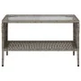 Sofá jardín de 2 plazas con cojín y mesa gris ratán sintético von , Outdoor-Sofas - Ref: Foro24-4103852, Preis: 223,98 €, Rab...