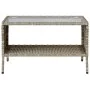 Sofá jardín de 2 plazas con cojín y mesa gris claro by , Outdoor sofas - Ref: Foro24-4103850, Price: 223,98 €, Discount: %