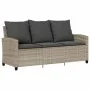 Sofá jardín de 3 plazas con cojín y mesa gris claro by , Outdoor sofas - Ref: Foro24-4103859, Price: 280,67 €, Discount: %