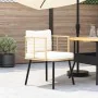 Sillón de jardín con cojines ratán sintético natural von , Gartenstühle - Ref: Foro24-4108260, Preis: 114,95 €, Rabatt: %