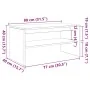 Mueble de TV madera de ingeniería marrón roble 80x40x40 cm von , TV-Möbel - Ref: Foro24-859115, Preis: 43,73 €, Rabatt: %
