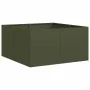 Jardinera de acero laminado en frío verde oliva 80x80x40 cm de , Maceteros y jardineras - Ref: Foro24-860741, Precio: 68,90 €...