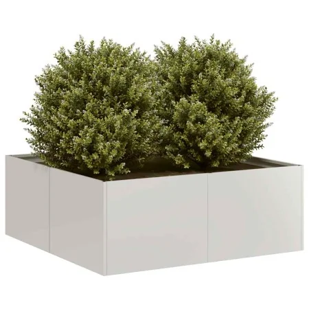 Jardinera 80x80x30 cm Acero inoxidable by , Pots and planters - Ref: Foro24-860805, Price: 81,47 €, Discount: %