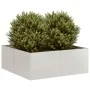 Jardinera 80x80x30 cm Acero inoxidable by , Pots and planters - Ref: Foro24-860805, Price: 81,47 €, Discount: %