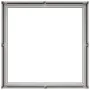 Jardinera 80x80x30 cm Acero inoxidable by , Pots and planters - Ref: Foro24-860805, Price: 81,47 €, Discount: %