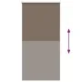 Estor Enrollable Opaco Color Café 65x130 cm Tela Ancho 60,7cm by , Blinds and blinds - Ref: Foro24-4010965, Price: 15,43 €, D...